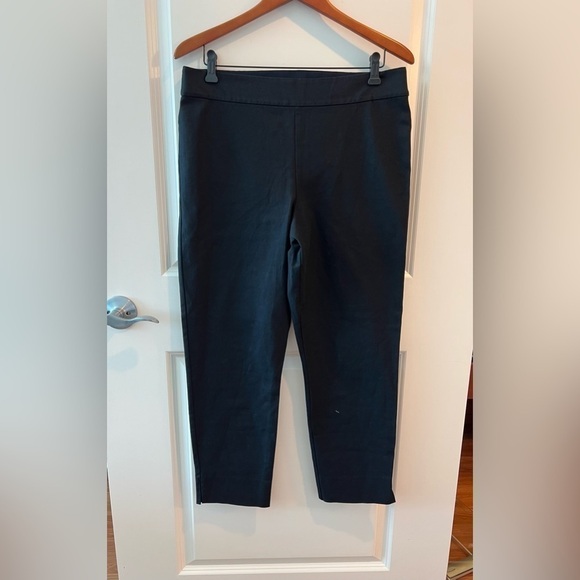 LILLY PULITZER MERRIN BI-STRETCH PANT IN 
NOIR - Picture 3 of 16